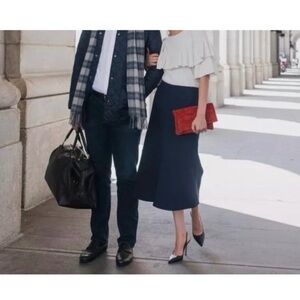 REBECCA TAYLOR Tulip Midi Skirt